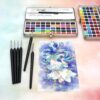 Portable Watercolor Paint Set - Image 4