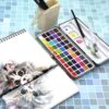 Portable Watercolor Paint Set - Image 6