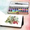 Portable Watercolor Paint Set - Image 3