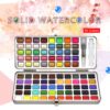 72-90 Color Solid Watercolor Paint - Image 2