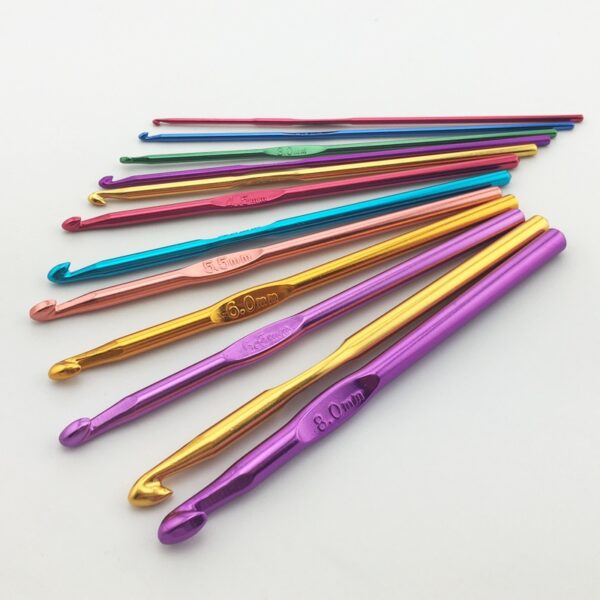 Knitting Metal Crochet Hook Set