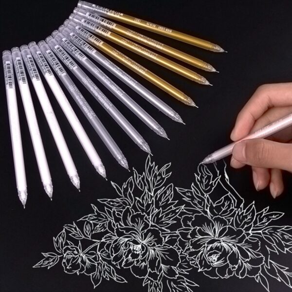 Set of 3 Waterproof Gel Pens